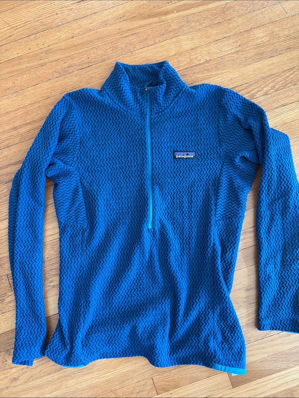 Patagonia Women's R1 Air Pullover S Lagom Blue